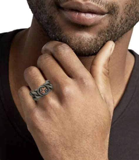 gucci ring men|gucci link chain for men.